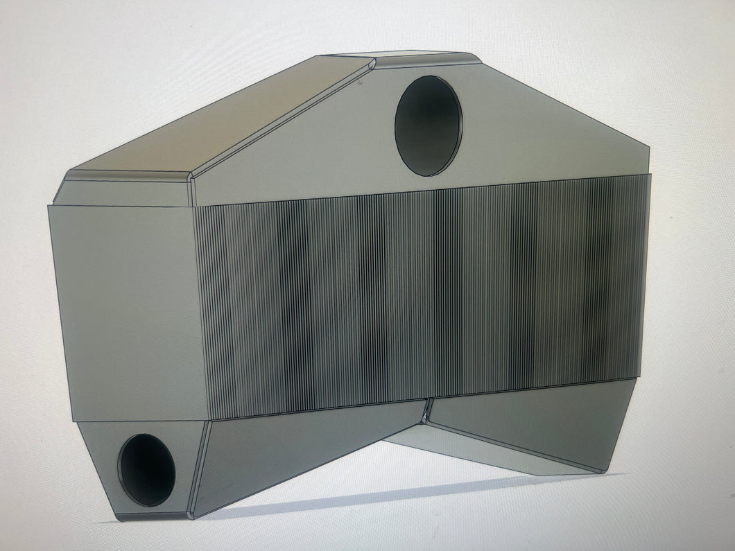 Twin Inlet 1800HP Air to Air Intercooler