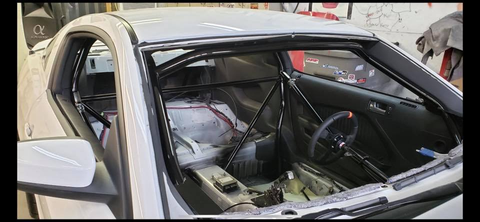2005-2014 S197 Mustang Pre Bent Cage Kit With Swing Outs