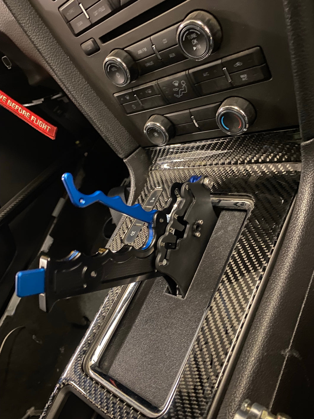 M&M shifter bracket for 2010-2014 mustang